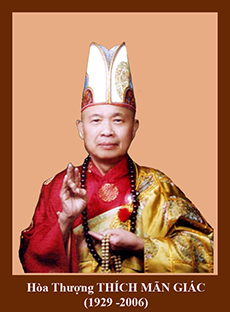 HOÀ THƯỢNG THÍCH MÃN GIÁC